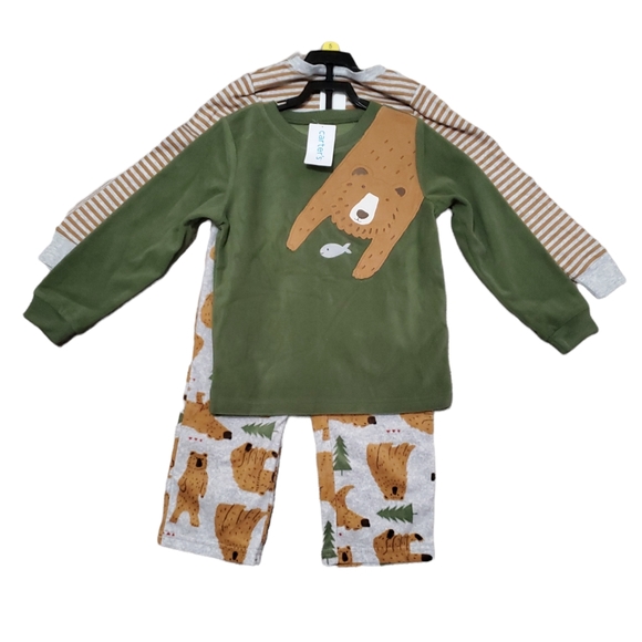 Carter's Other - Carter's Boys 3 Piece Pajama Set